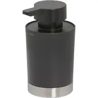 Tiger Tune - Zeepdispenser 180 ml - vrijstaand - RVS geborsteld / Zwart