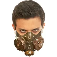 Ghoulish Steampunk Muzzle Masker