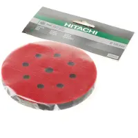 HiKOKI ZACHTE TUSSENSCHIJF VOOR SCHUURMACHINES D.125 MM MET 8 GATEN VELCRO