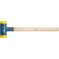 Wiha 800, Blau, Gelb, 4,55 kg 02101 Voorhamer Middelhard, Terugslagvrij 4580 880 mm 1 stuk(s)
