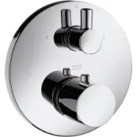 Hansgrohe Uno - Inbouwthermostaatkraan met stop- en omstelventiel, chroom 38720000