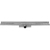 Easy drain Easydrain Compact Wall 30 afvoergoot 6x70 cm zijuitlaat RVS