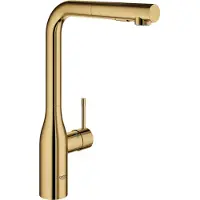 GROHE Essence New Keukenmengkraan met uittrekbare DualSpray Cool Sunrise
