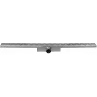 Easy drain Easydrain Compact 30 afvoergoot 6x100 cm zijuitlaat RVS