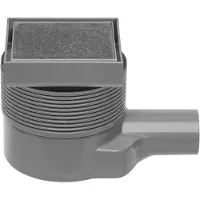Easy drain Douchegoot Aqua 10x10cm rooster Tegel MSI-6