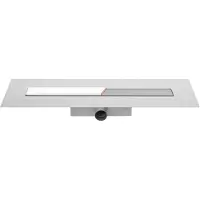 Easy drain Compact 50 Modulo Stone Douchegoot met waterslot 50 70 cm RVS
