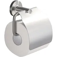 Wiesbaden toiletrolhouder met klep RVS 304