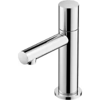 Hotbath Dude V001 Fonteinkraan Geborsteld Nikkel - Messing - Kranen, Fonteinkranen, Opbouw Fonteinkranen - 8719638624176