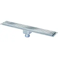 Van den berg afvoergoot 70cm met flens onderafvoer 50 mm RVS