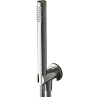 Hotbath archie handdouche met doucheslang en wandsteun aansluiting rvs 316 ar440ix