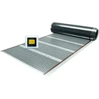 Magnum Verwarming Folie Set 15 m² / 1800 Watt Set met MRC-thermostaat | Wit