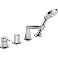Hansa voor alle inbouwsets met 4 aansluitingen, Hansadesigno Style, chroom, artikelnummer 53122063