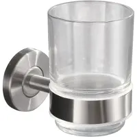 Mueller 304 glashouder met glas RVS