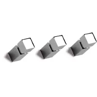 Vasco Handdoekhouder 2.4x6.5cm voor radiator Carré chroom 118350000000099
