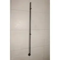 Instamat Jay Elektrische Handdoekradiator 172cm hoog 29Watt Soft Zwart JAY021