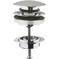 GROHE Waste Others met Push Open Plug Supersteel