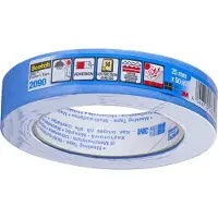 3M Scotch afplaktape 24 mm. rol a 50 m. uv resistent, blauw