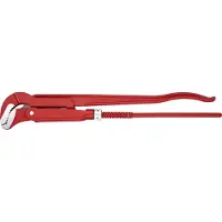 Knipex Pijptang S-vormig rood poedergecoat 540 mm