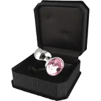 Rimba - Buttplug KLEIN met kristal (unisex)