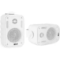 Power Dynamics BGO30 speakerset 3" in/outdoor 60W - Wit