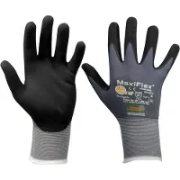 SW-Stahl Nylon handschoen nitril/pu-schuim, maat 9, 10 paar - voordeelpakket | SWSTAHL