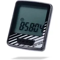 BBB Cycling Fietscomputer Draadloos - Kilometerteller Fiets - Draadloze Fietscomputer met 10 functies - Snelheidsmeter Fiets - Zwart/Zilver - DashBoard 10 BCP-15W