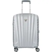 Roncato Uno Premium 2.0 4 wielen Cabinewagen 55 cm zilverkleurig