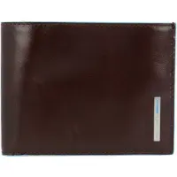 Piquadro Blue Square Creditcardhouder Leder 12 cm bruin