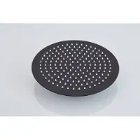 Saniclear Nero hoofddouche 30cm zwart mat