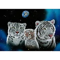 Grafika Schim Schimmel - Gentle Family (1500) - Legpuzzel