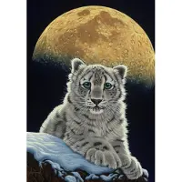 Grafika Schim Schimmel - Moon Leopard (1500) - Legpuzzel