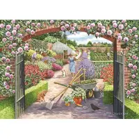 The House of Puzzles Walled Garden Puzzel 500 Stukjes