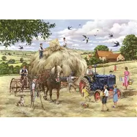 The House of Puzzles : Puzzel "Puzzle Making Hay" - grote puzzel met 500 stukjes