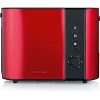 Severin AT2217 Broodrooster Rood 800W