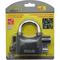 Stahlex Hangslot / Motorfietslot / Fietsslot - Met Alarm 65 mm