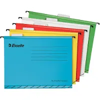 Esselte Classic versterkte hangmap - voor A4, assorti (10 stuks)