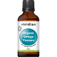 Viridian Organic Ginkgo Tincture | 50 ml