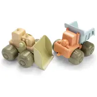 Dantoy BIOplastic bouwvoertuigen, 2 stuks, vanaf 24 maanden