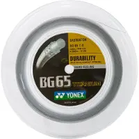 Yonex Badmintonsnaar Yonex BG 65 Titanium White (0.70mm/200m)