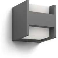 Philips myGarden Arbour Wandlamp Antraciet