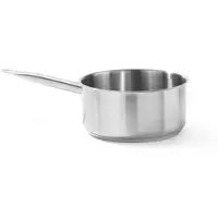Hendi Steelpan met lange steel, 160x75 mm, 1,5 liter, roestvrij staal, Kitchen Line