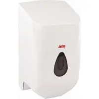 Jantex Handdoekdispenser Kunstof Wit - VEEL VOOR WEINIG