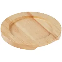 Olympia licht houten onderzetter 21cm