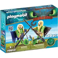 Playmobil Dragons Schorrie en Morrie in vliegpak