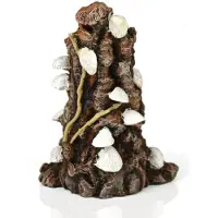 BiOrb Aquariumtoebehoren schelp op schors ornament wit