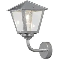Konstsmide Wandlamp Benu met transparant glas opwaarts