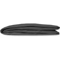 Kayori Hoeslaken Shizu Antracite (Jersey)-1-persoons (70/80 x 200/210/220 cm)