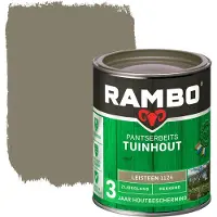 Rambo Pantserbeits Tuinhout Zijdeglans Dekkend Leisteengrijs 1124 750 ML