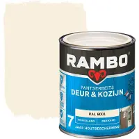 Rambo Pantserbeits Deur & Kozijn hoogglans dekkend RAL9001 750 ml