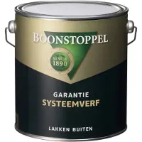 Boonstoppel Garantie Systeemverf | Halfglans Eén-pot-systeem 2,5 LTR - Kleur|1|2